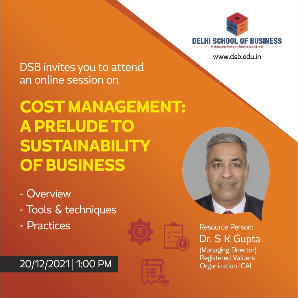 DSB Session on Cost Management
